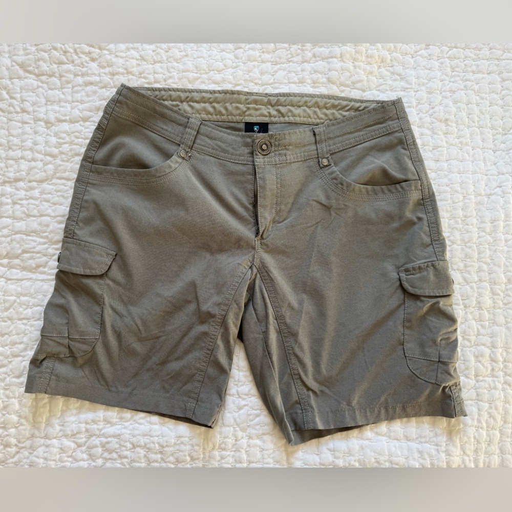 Kuhl Women's Cargo Shorts - gray